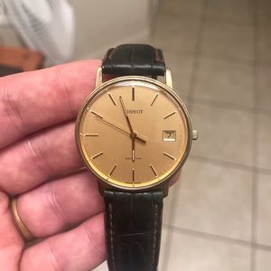 Tissot SOLID GOLD Watch & Caseback Seastar Swiss
